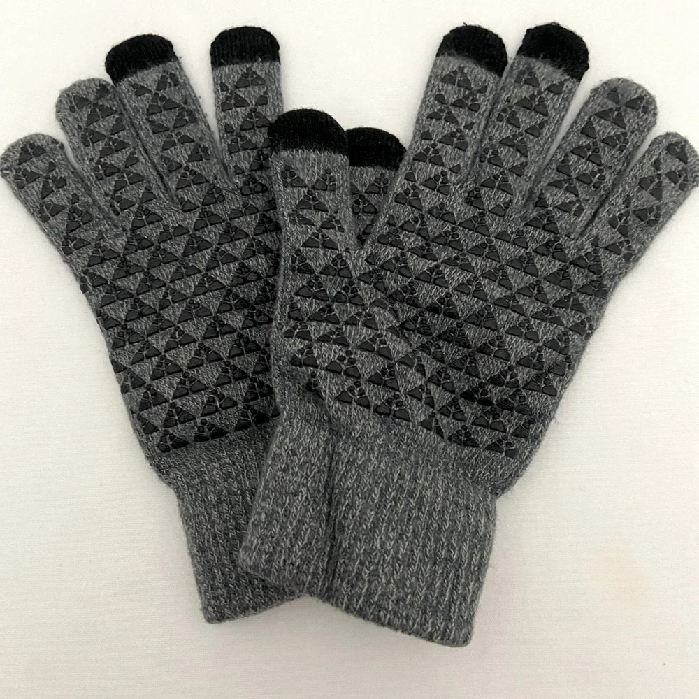 TD TRENDOUX TOUCH SCREEN KNIT GLOVES